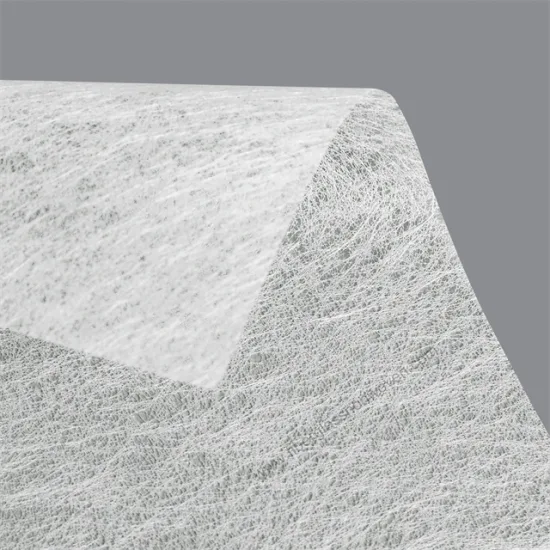 Tissu de revêtement de sol en fibre de verre pour couche stabilisée en fibre de verre de sol en PVC haute résistance