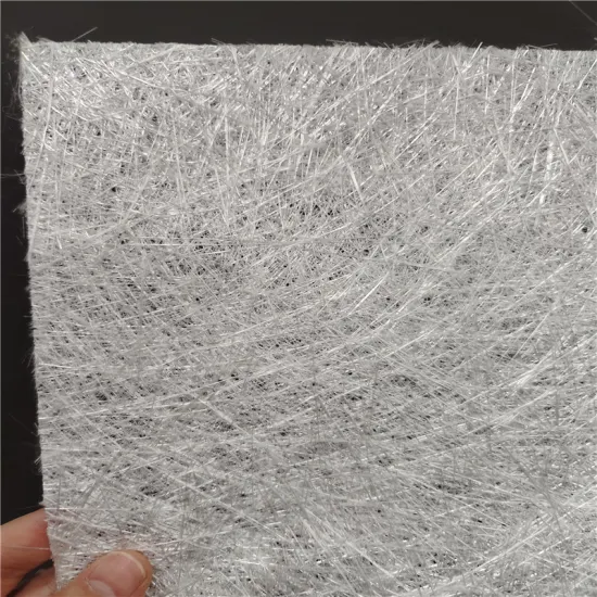 Haute température sans tissu de tapis en fibre de verre de déformation