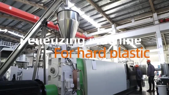 Machine en plastique de coupeur de granules de certificats d'OIN de la CE pour le recyclage en plastique
